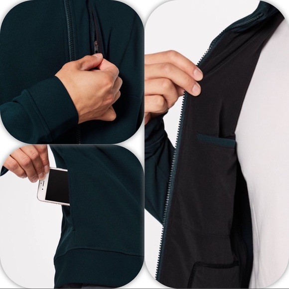 NWT NCTL LULULEMON MEN’S SOJOURN JACKET -small - Picture 2 of 7